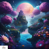 Ethereal kingdom dreamscape