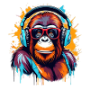 DJ Monkey Orangutan