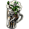 Riding Leprechaun (Irish Leprechaun)