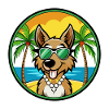 Segugio Italiano Cane Razza Cartoon Occhiali da Sole Beach