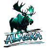 Alaska , Elchbulle