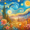 H2Starry Night Inspiration