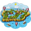 Puerto Rico Map