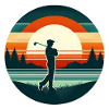 Golf Golfspieler Golfer