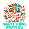 Quote "movie-cinema-lover-popcorn-movie watching"
