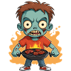 Griller un zombie