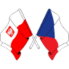 Drapeau Pologne, République tchèque