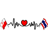Cardio Heart Flag Poland, Thailand