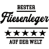Bester Fliesenleger Weltbester Handwerker