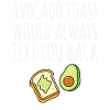 Avocado Guacamole Vegan Geschenk
