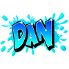 BLUE DAN GRAFFITI