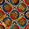 Modern Ajrakh Pattern
