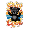Stay Cool - Funny Bear - Bear