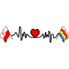 Cardio heart Flag Poland, Podlaskie