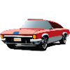 Roter Oldtimer