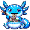 Blue Noodle Dragon Chopsticks