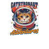 Aventures de Catstronaut Astronaute Chat