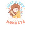 Monkey Lover Loves Monkeys