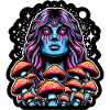 Psychedelic Mushroom Oracle