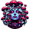 Psychedelic mushroom beauty
