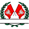 Flags Masovia laurel wreath banner