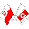 Flag Poland, Pomeranian crossed