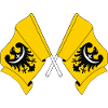 Two flags Lower Silesia