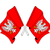 Two flags Masovia