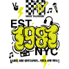 MTV Est. 1981 NYC Logo Back Print Design