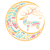Cerf Tribal Lune