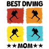 Meilleure maman plongeuse