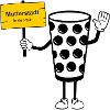 Dubbeglas mit Schild Mutterstadt