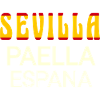 Sevilla Espana Paella Funny