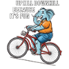 CYKEL OP AD BAKKE NED AD BAKKE, FORDI DET ER SJOVT