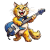 CAT GUITAR