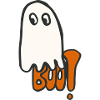 Halloween Geist Boo!