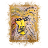 Leo zodiac sign illustration