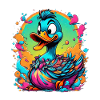 Bunte Ente