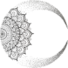 Moon mandala