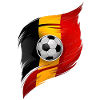 Belgium football, football flag belgique