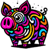 Psychedelic Pig