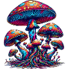 Polka Dot Mushroom Wonderland