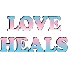 Love Heals Trans Flag