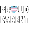 Fier parent - Drapeau trans
