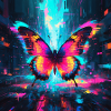 Neon Butterfly