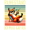 Fuchs im Ruhestand für Rentner