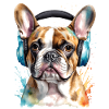 Casque Bouledogue Français Frenchie Dog