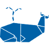 blue whale origami