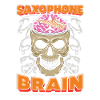 Saxophone Saxophone Skull Saxophone Brain