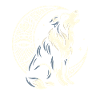 Australian Shepherd Tribal Moon
